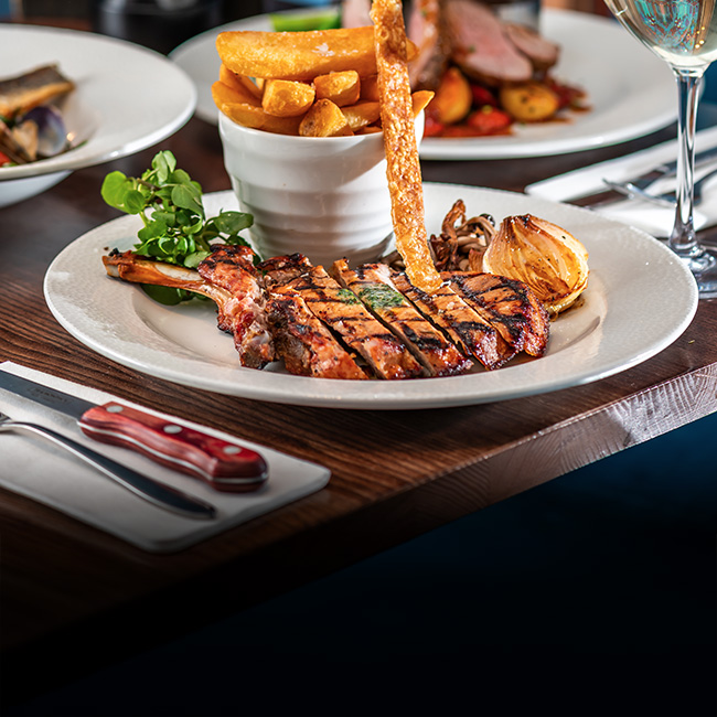 A La Carte menu at The White Swan