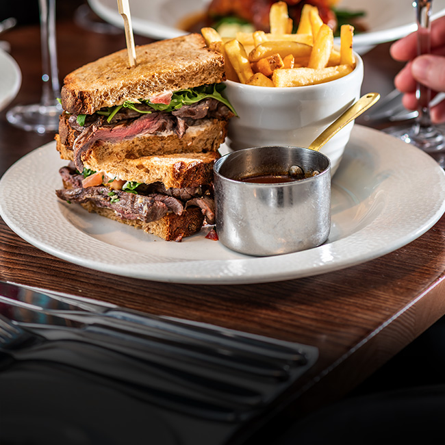 Brunch menu at The White Swan