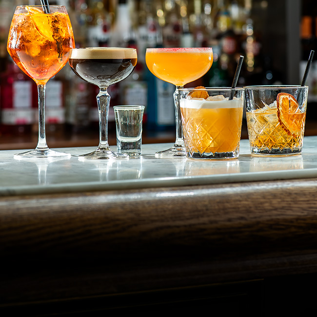 Wine & Drinks menu at The White Swan