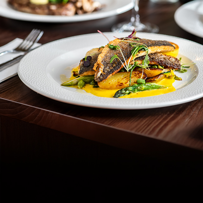 A La Carte menu at The White Swan