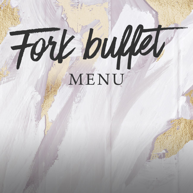 Fork buffet menu at The White Swan