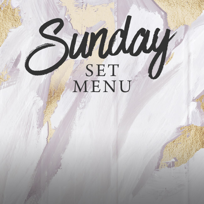Sunday set menu at The White Swan